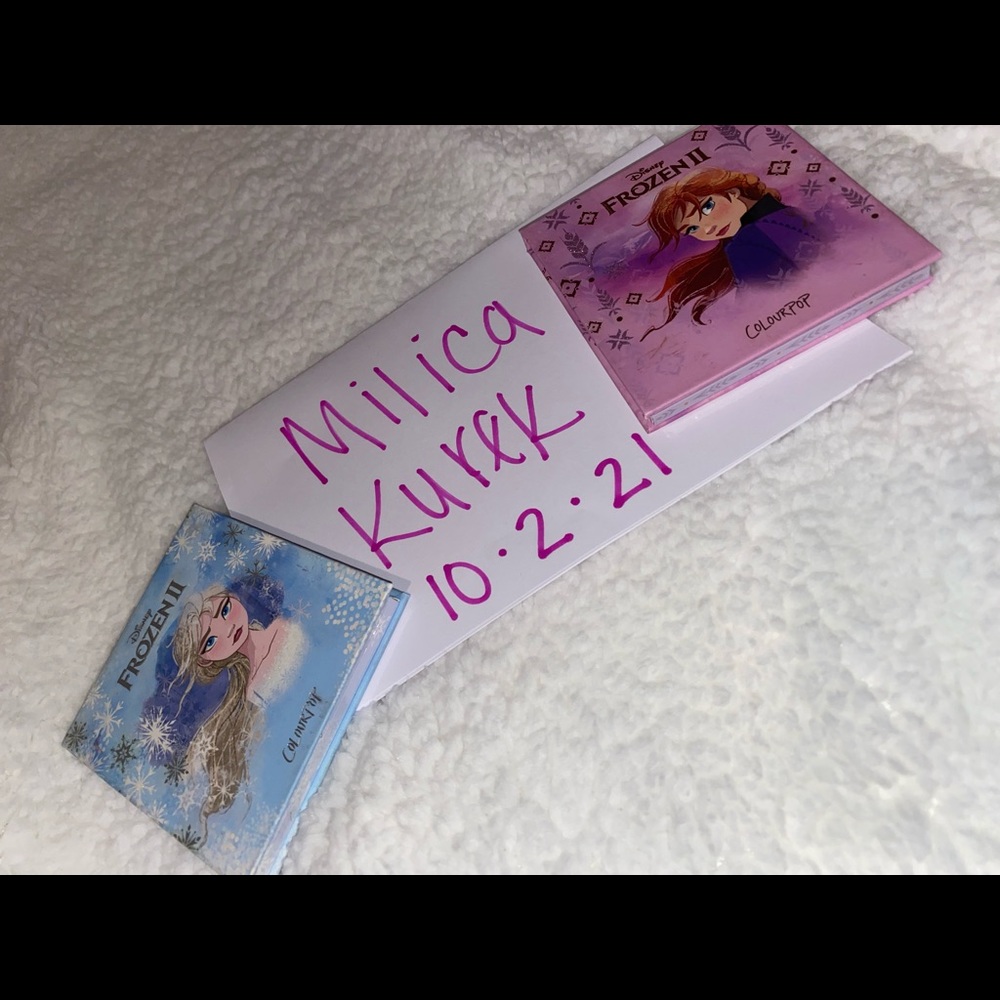 Colourpop Frozen palette bundle